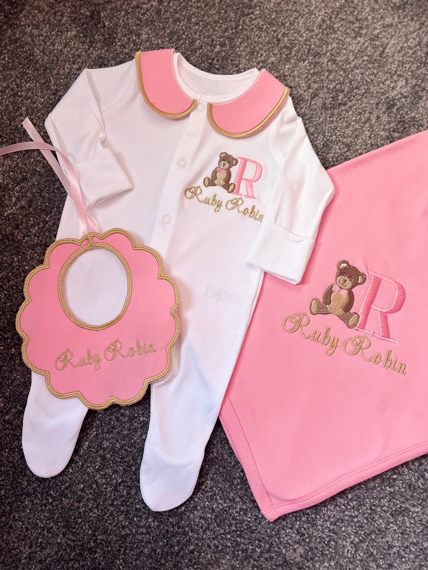 Elegant TeddyBear Bundle Pink
