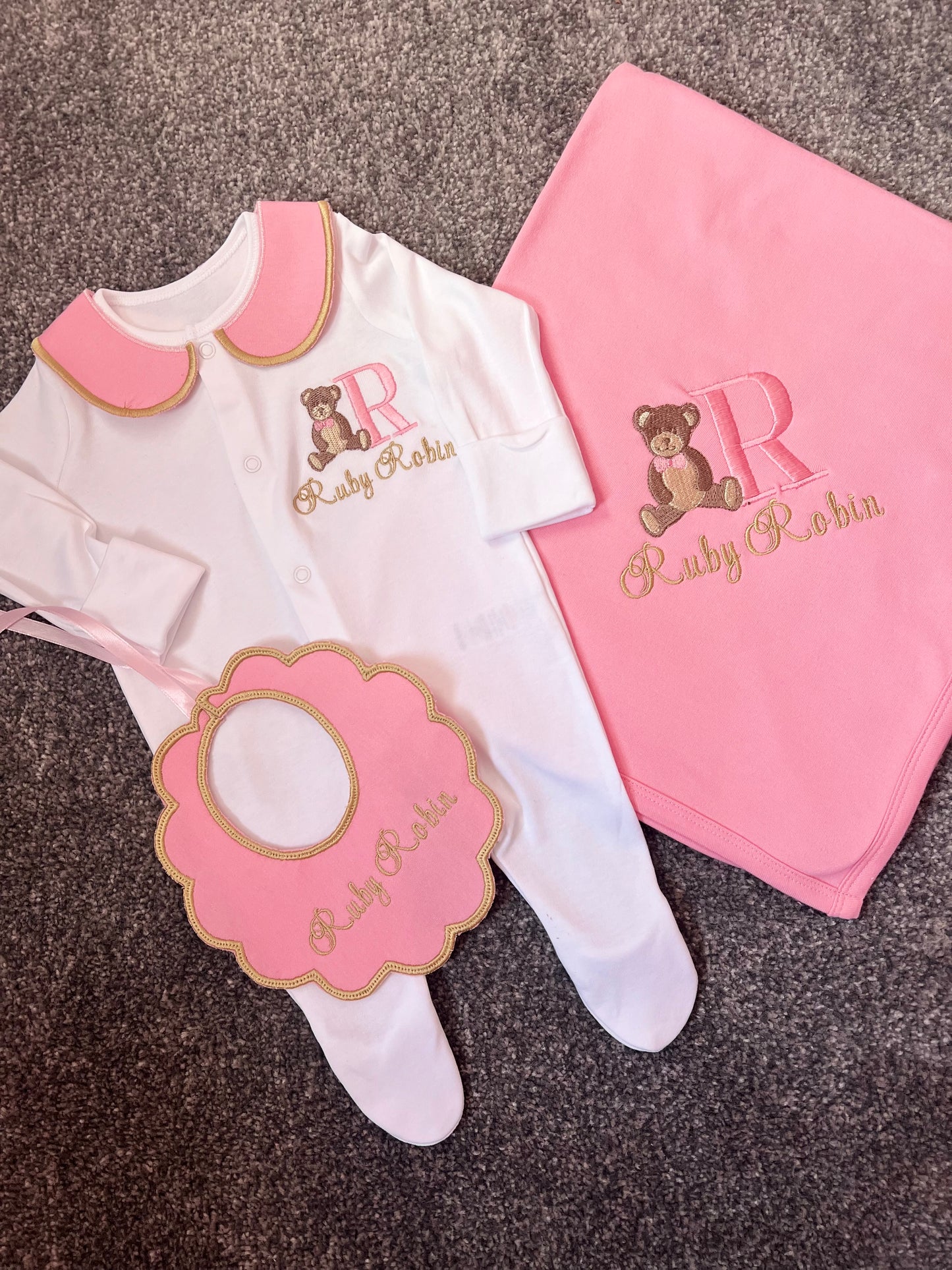 Elegant TeddyBear Bundle Pink