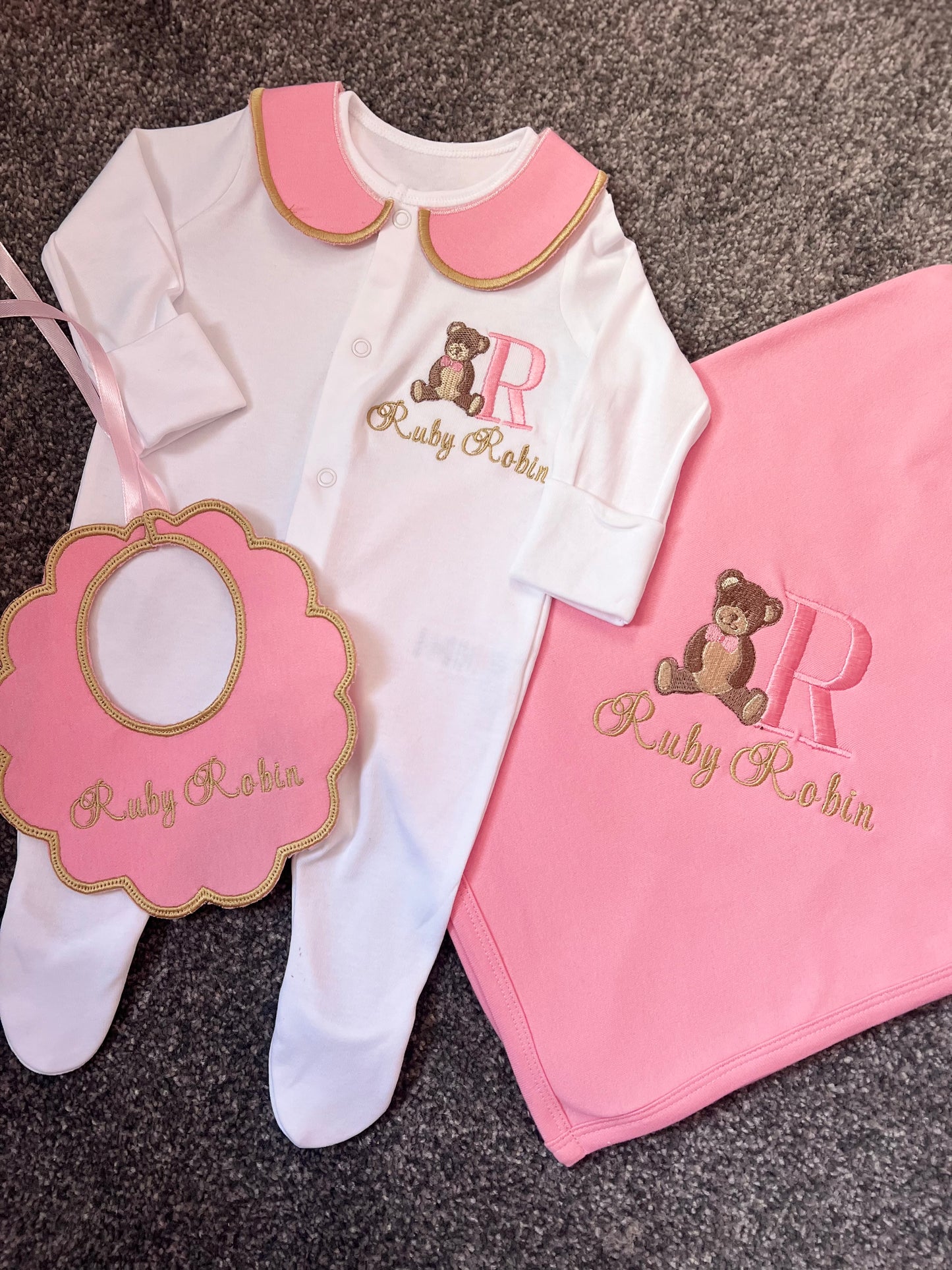 Elegant TeddyBear Bundle Pink