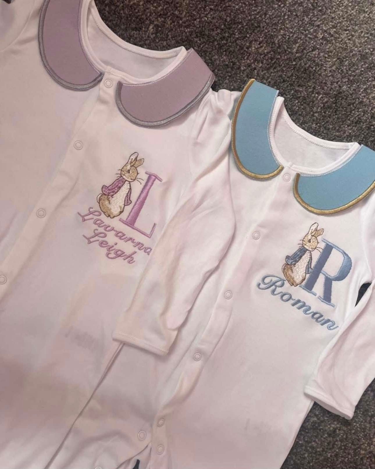 Peter Rabit Collar Sleepsuit