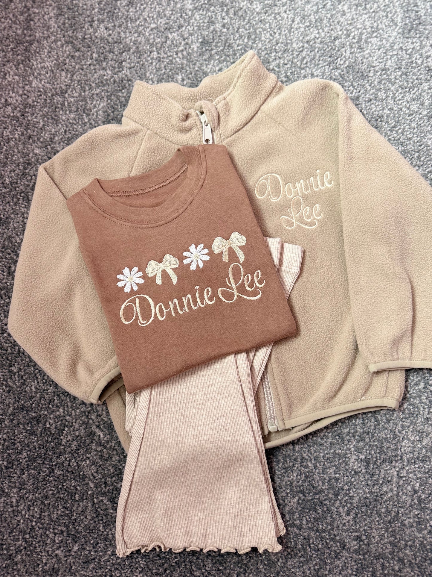 Beige 3 Piece Set