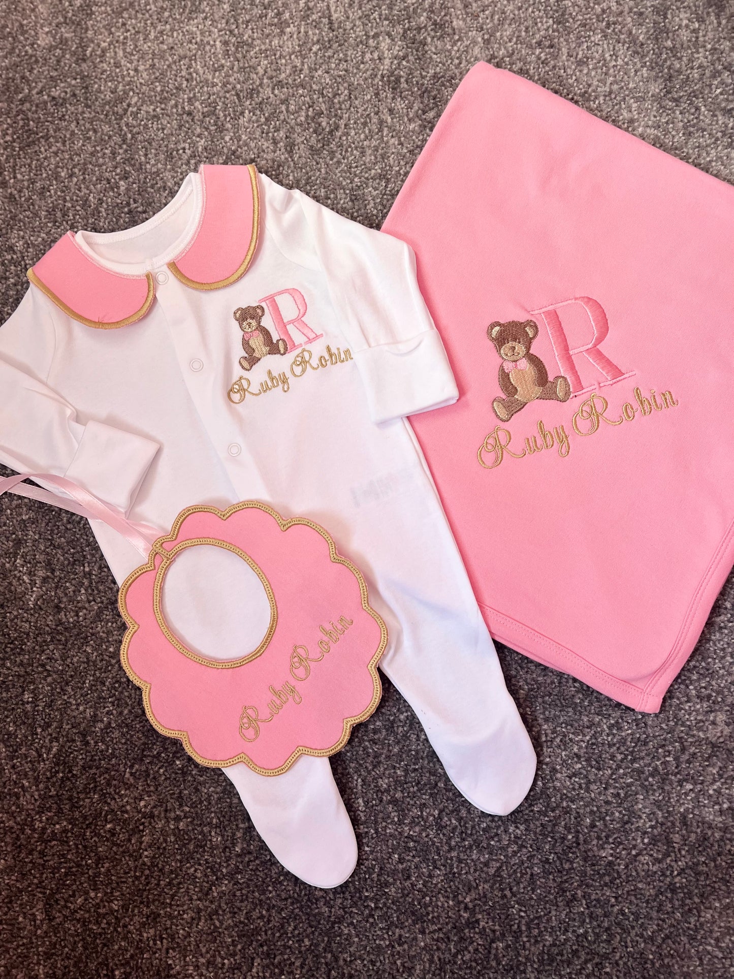 Elegant TeddyBear Bundle Pink