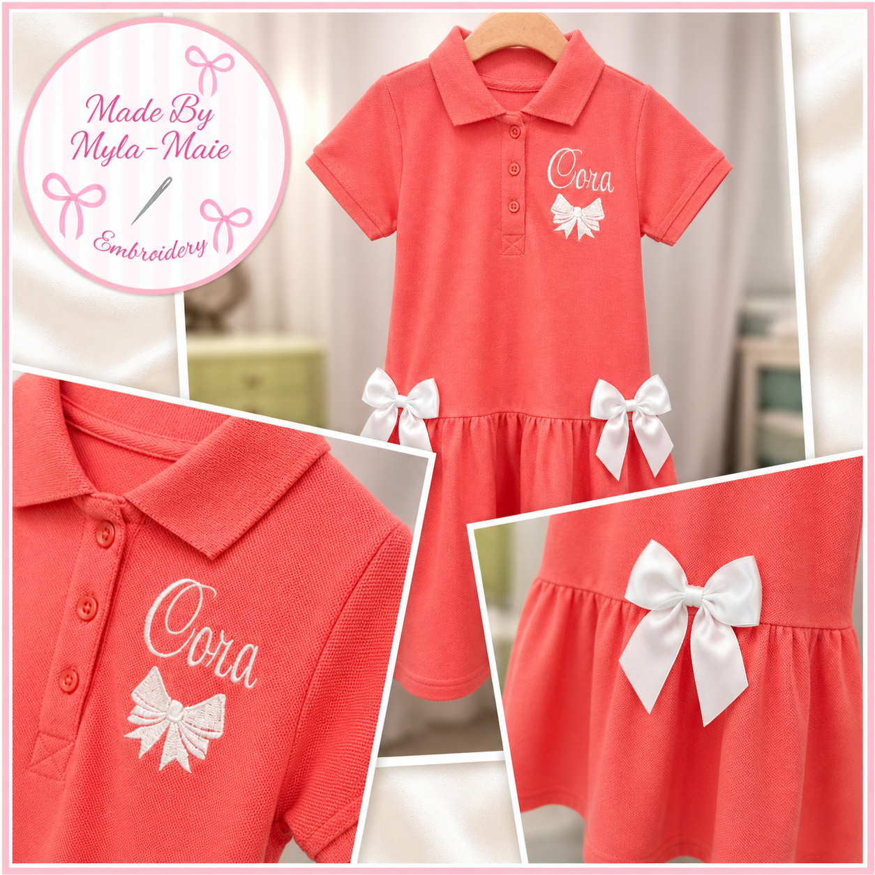 Polo Dress Bow