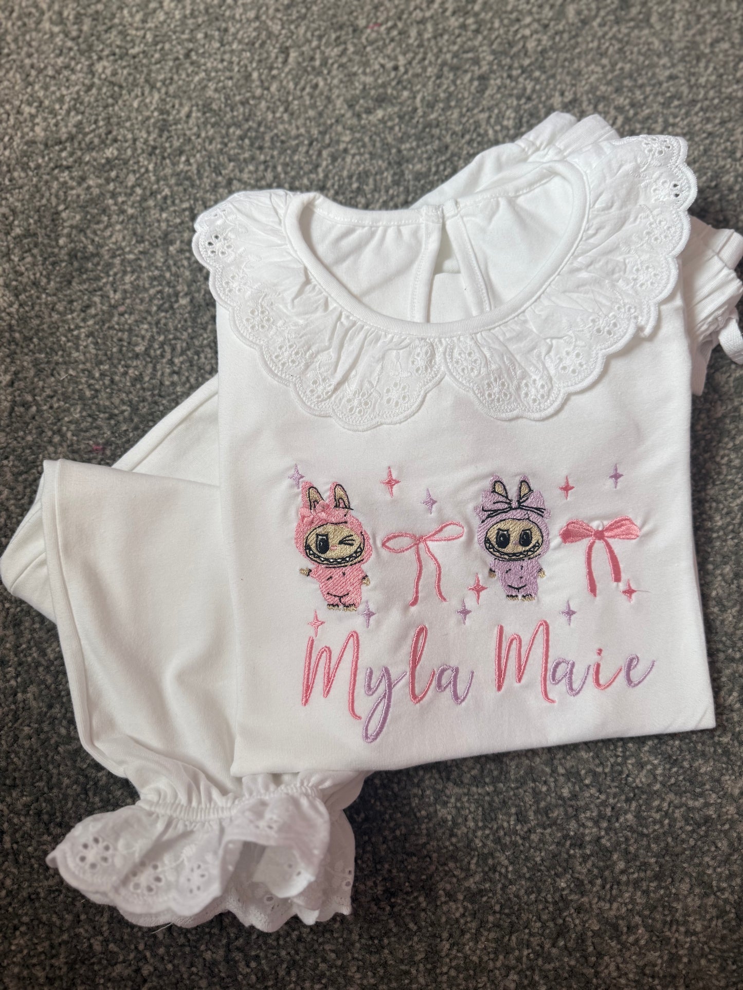 Labubu Bow Pjs