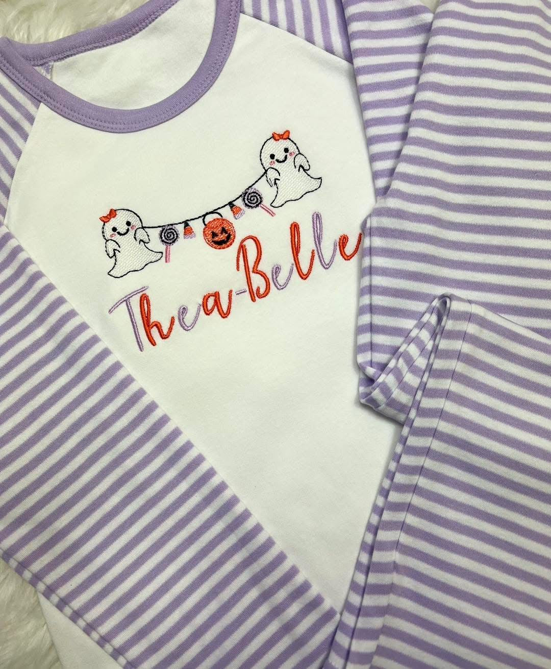 Ghost Line Pastel Pjs