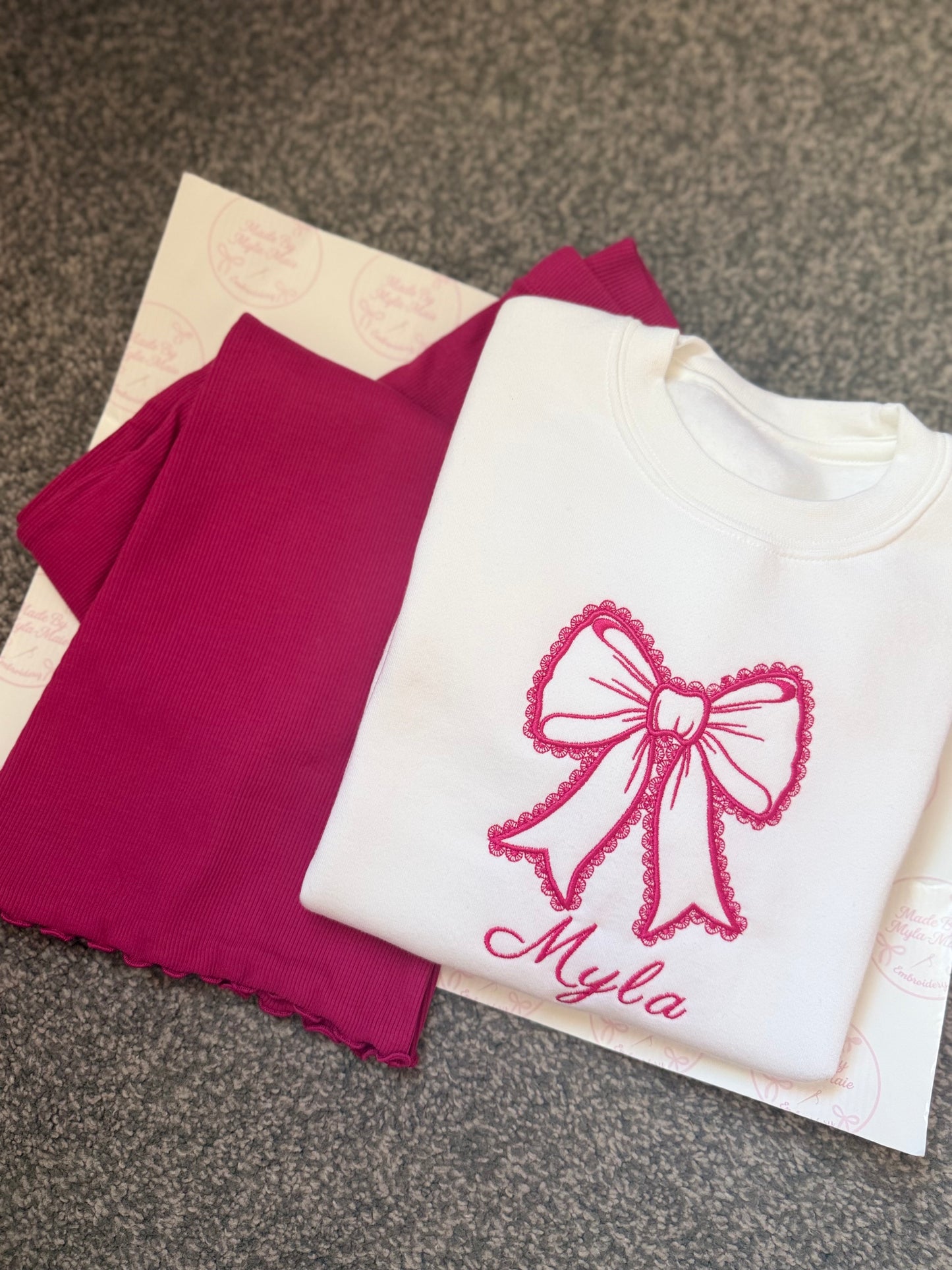 Rosey Flare & Sweatshirt