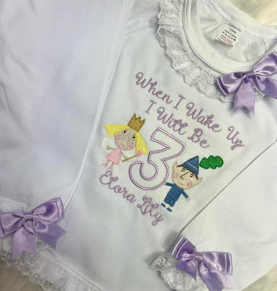 Design Your Own Birthday Pjs