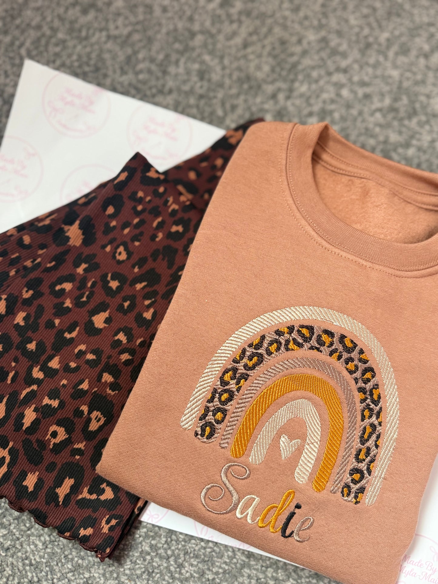 Leopard Print BoHo Rainbow Set