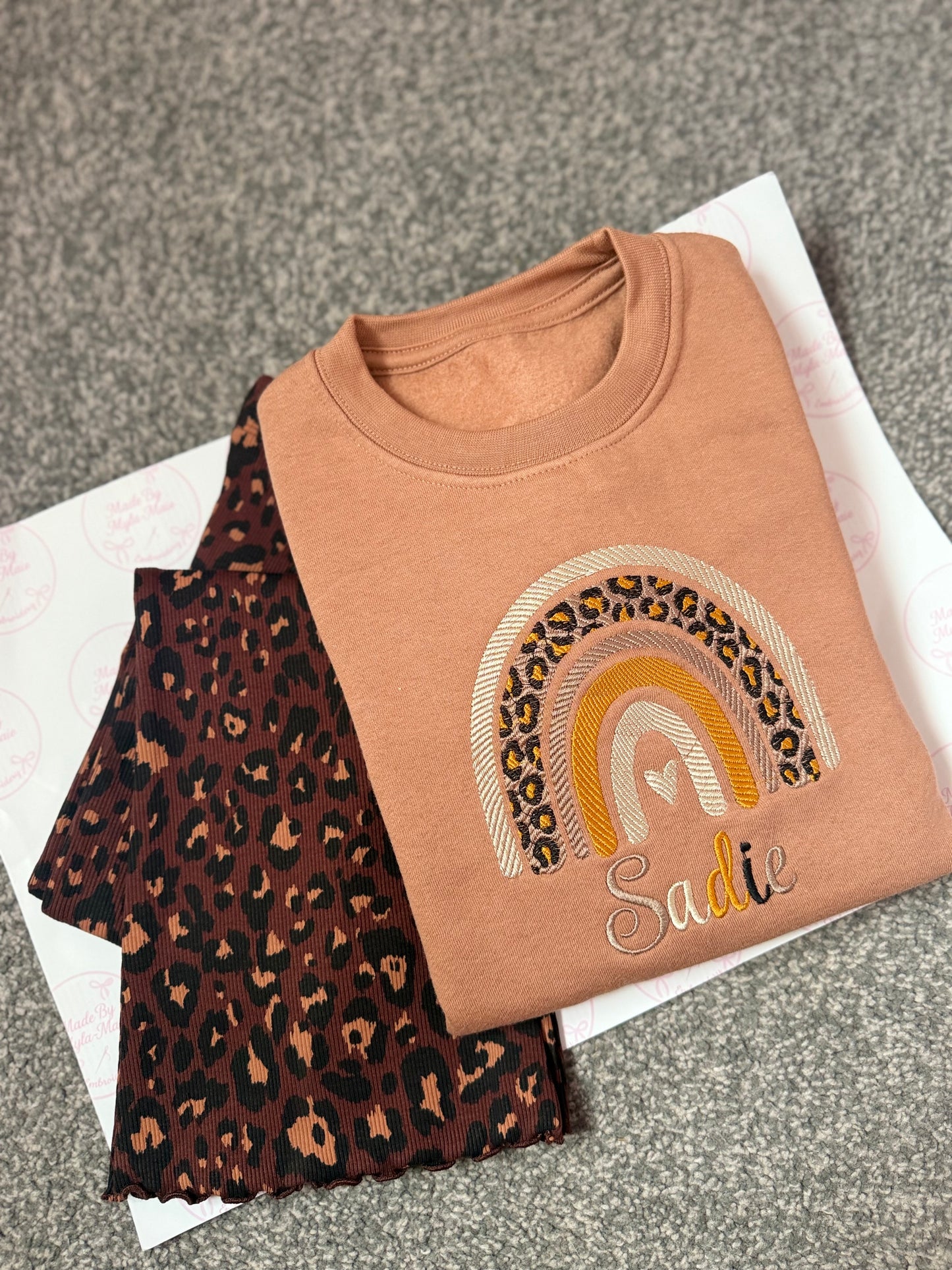 Leopard Print BoHo Rainbow Set