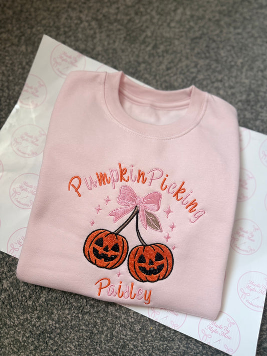 Pumpkin Picking SweatShirts