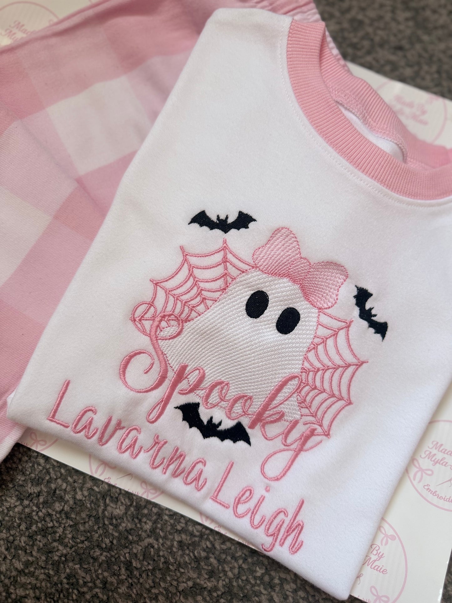 Checked Halloween Pjs