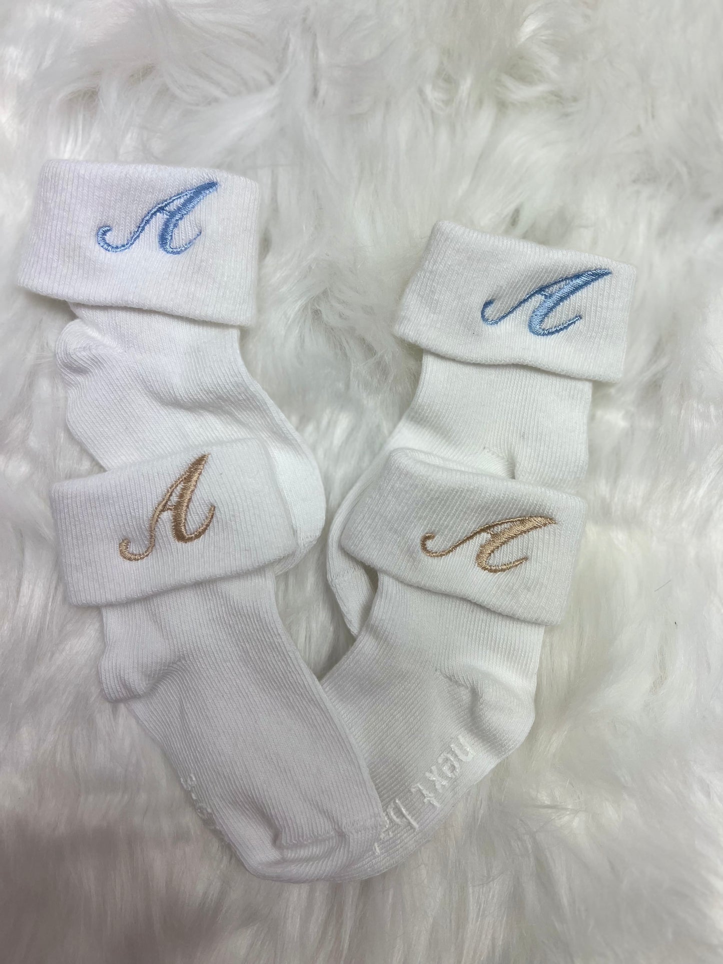 Initial Baby Socks