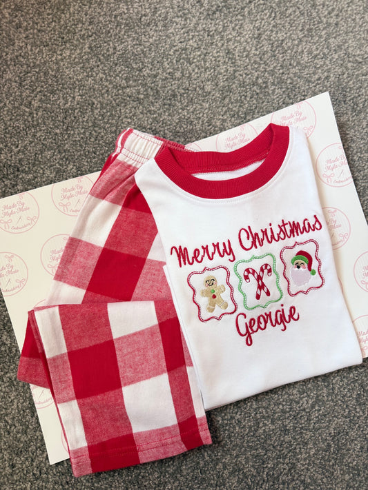 Checked Christmas Pjs!