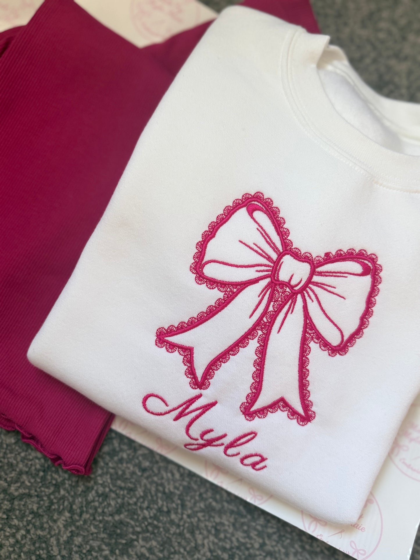 Rosey Flare & Sweatshirt