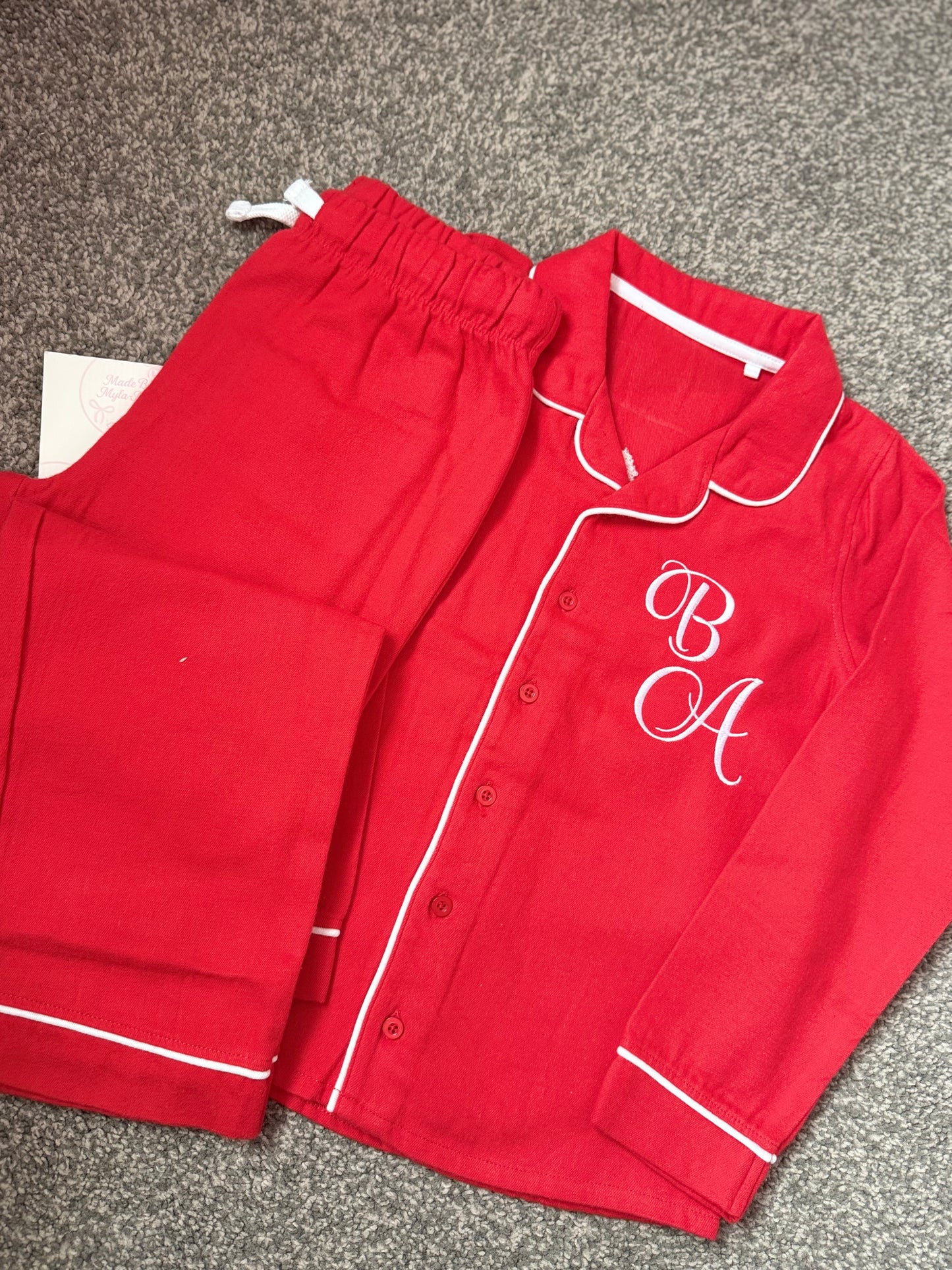 Santa Sleigh Luxe Pjs