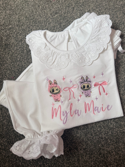 Labubu Bow Pjs
