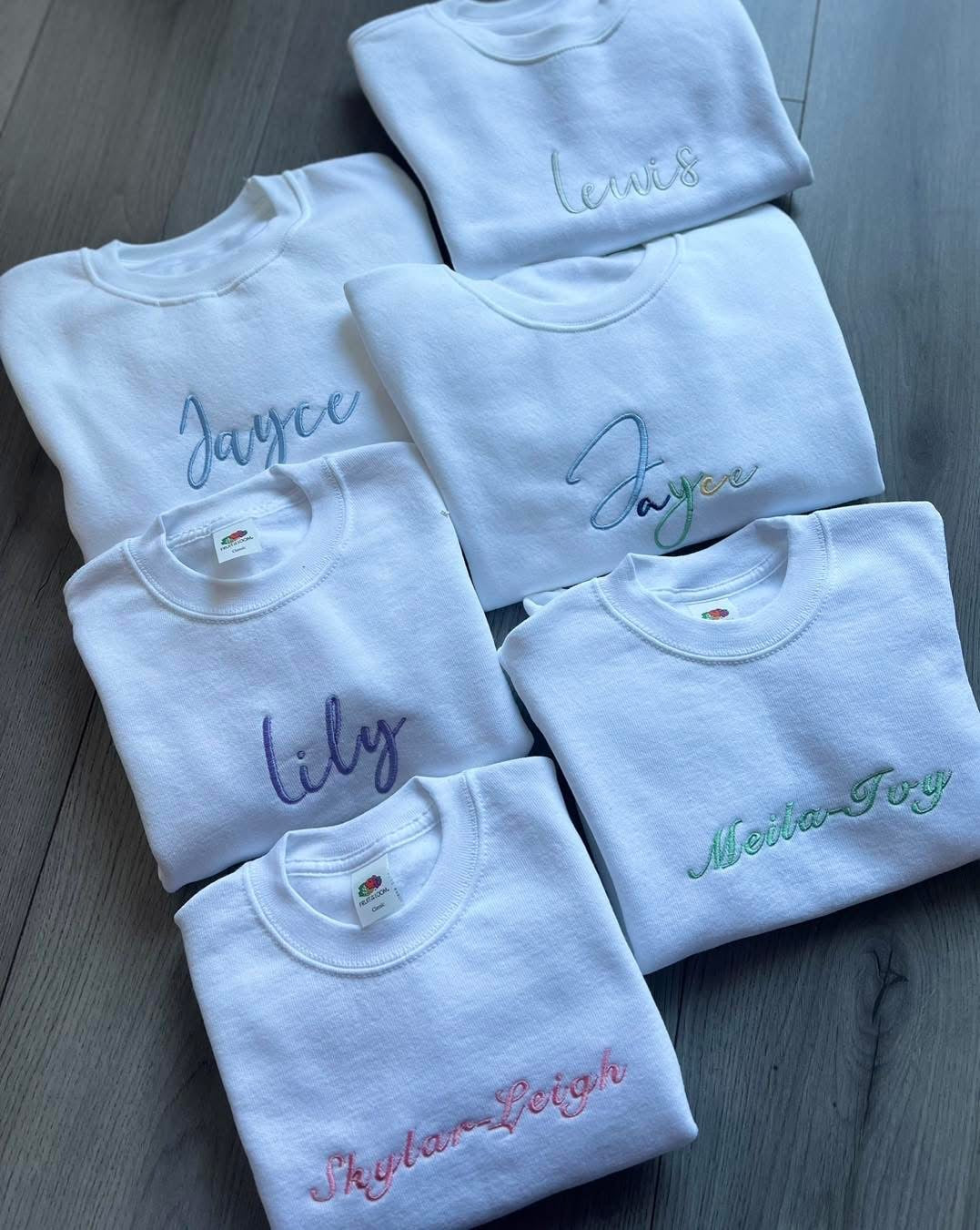 White Sweatshirt